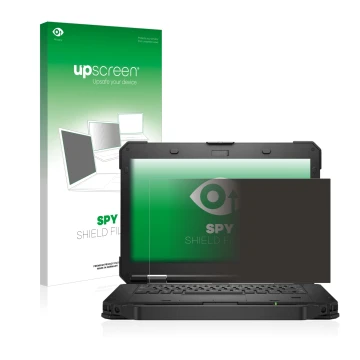Vorderseite einer Produktverpackung mit dem Markenlogo upscreen. Daneben ist das Gerät Dell Latitude 5430 Rugged mit dem zugeh