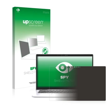 Vorderseite einer Produktverpackung mit dem Markenlogo upscreen. Daneben ist das Gerät Dell Latitude 7330 Laptop mit dem zugeh