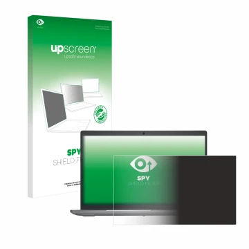Vorderseite einer Produktverpackung mit dem Markenlogo upscreen. Daneben ist das Gerät Dell Precision 3590 Workstation mit dem