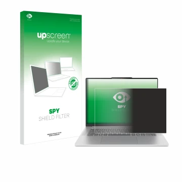 Vorderseite einer Produktverpackung mit dem Markenlogo upscreen. Daneben ist das Gerät Lenovo IdeaPad Slim 5 Gen 10 15