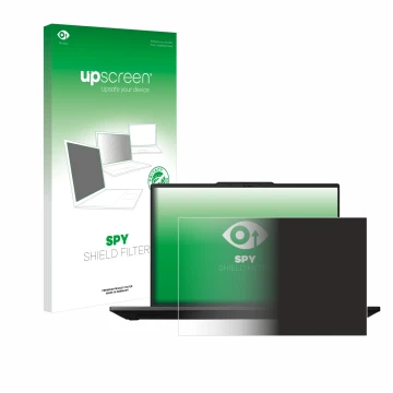 Vorderseite einer Produktverpackung mit dem Markenlogo upscreen. Daneben ist das Gerät Lenovo ThinkPad P14s Gen 5 14.5