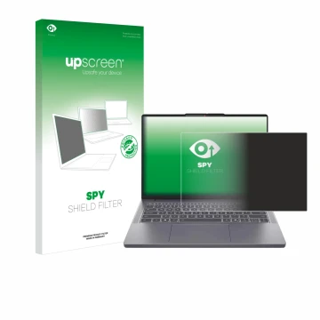Vorderseite einer Produktverpackung mit dem Markenlogo upscreen. Daneben ist das Gerät Lenovo IdeaPad Slim 3i Gen 10 14