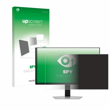 Vorderseite einer Produktverpackung mit dem Markenlogo upscreen. Daneben ist das Gerät Samsung Odyssey G6 G60SF mit dem zugehö