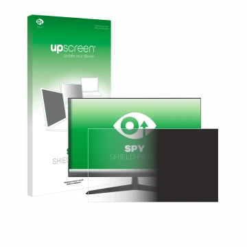 Vorderseite einer Produktverpackung mit dem Markenlogo upscreen. Daneben ist das Gerät Asus Eye Care VY279HGR 27