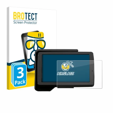 Vorderseite einer Produktverpackung mit dem Markenlogo BROTECT. Daneben ist das Gerät BMW R 1200 GS 2013-2019 Navigator V 5