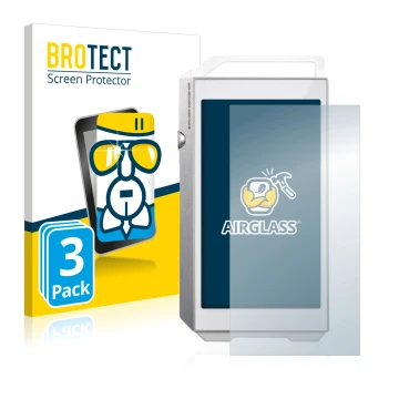 Vorderseite einer Produktverpackung mit dem Markenlogo BROTECT. Daneben ist das Gerät Pioneer XDP-100R mit dem zugehörigen Dis