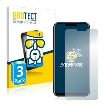 Vorderseite einer Produktverpackung mit dem Markenlogo BROTECT. Daneben ist das Gerät ASUS ZenFone 5 ZE620KL mit dem zugehörig