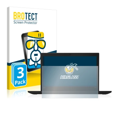 Vorderseite einer Produktverpackung mit dem Markenlogo BROTECT. Daneben ist das Gerät Lenovo Thinkpad X280 mit dem zugehörigen