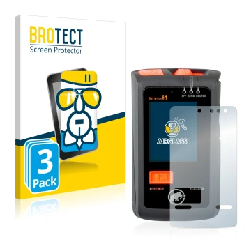 Vorderseite einer Produktverpackung mit dem Markenlogo BROTECT. Daneben ist das Gerät Mammut Barryvox S mit dem zugehörigen Di