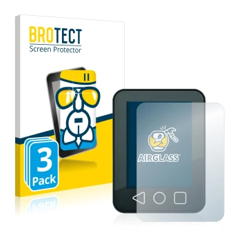 Vorderseite einer Produktverpackung mit dem Markenlogo BROTECT. Daneben ist das Gerät Neodrives neoMMI Z20c mit dem zugehörige