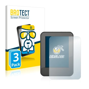 Vorderseite einer Produktverpackung mit dem Markenlogo BROTECT. Daneben ist das Gerät Neodrives neoMMI Z20 mit dem zugehörigen