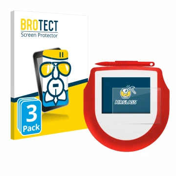 Vorderseite einer Produktverpackung mit dem Markenlogo BROTECT. Daneben ist das Gerät Signotec Signature Pad Omega NFC mit dem