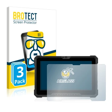 Vorderseite einer Produktverpackung mit dem Markenlogo BROTECT. Daneben ist das Gerät Dell Latitude 7220EX Rugged Extreme mit 