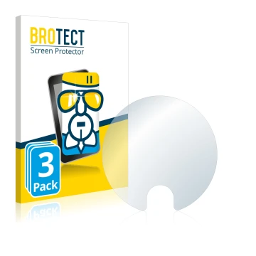 Vorderseite einer Produktverpackung mit dem Markenlogo BROTECT. Daneben ist das Gerät Dyson V11 Absolute Pro mit dem zugehörig