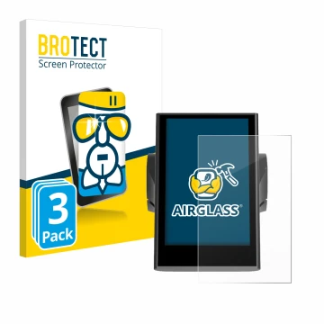 Vorderseite einer Produktverpackung mit dem Markenlogo BROTECT. Daneben ist das Gerät Bafang DP C18 mit dem zugehörigen Displa