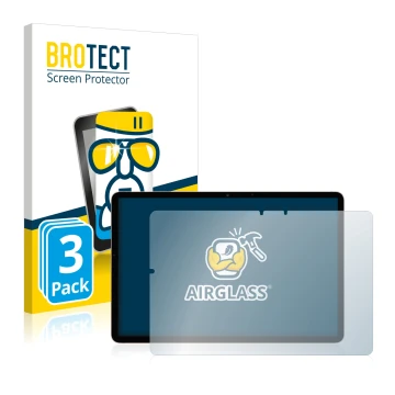 Vorderseite einer Produktverpackung mit dem Markenlogo BROTECT. Daneben ist das Gerät Samsung Galaxy Tab S7 LTE 2020 mit dem z