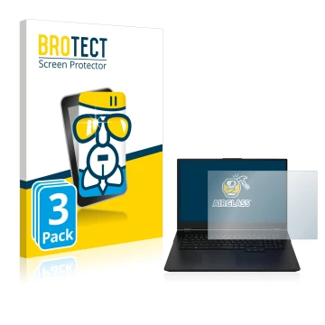 Vorderseite einer Produktverpackung mit dem Markenlogo BROTECT. Daneben ist das Gerät Zenec Z-E2055 mit dem zugehörigen Displa
