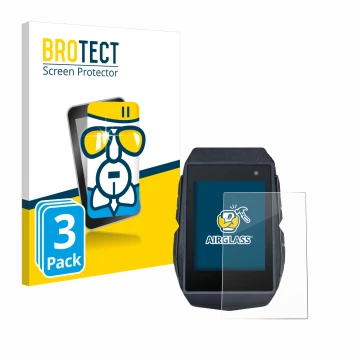 Vorderseite einer Produktverpackung mit dem Markenlogo BROTECT. Daneben ist das Gerät Sigma ROX 11.1 Evo mit dem zugehörigen D