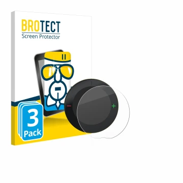 Vorderseite einer Produktverpackung mit dem Markenlogo BROTECT. Daneben ist das Gerät Beeline Velo 2 mit dem zugehörigen Displ