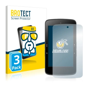 Vorderseite einer Produktverpackung mit dem Markenlogo BROTECT. Daneben ist das Gerät Bryton Rider S800 mit dem zugehörigen Di