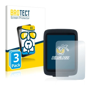 Vorderseite einer Produktverpackung mit dem Markenlogo BROTECT. Daneben ist das Gerät Sigma BC 8.0 WL mit dem zugehörigen Disp