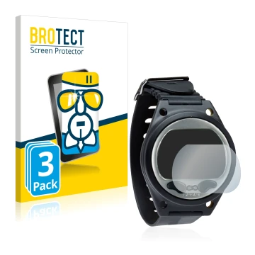 Vorderseite einer Produktverpackung mit dem Markenlogo BROTECT. Daneben ist das Gerät SCUBAPRO Aladin Sport (Matrix) mit dem z