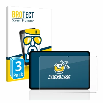 Vorderseite einer Produktverpackung mit dem Markenlogo BROTECT. Daneben ist das Gerät Teclast T50 2023 11