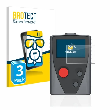 Vorderseite einer Produktverpackung mit dem Markenlogo BROTECT. Daneben ist das Gerät Swissphone Boss 935 mit dem zugehörigen 