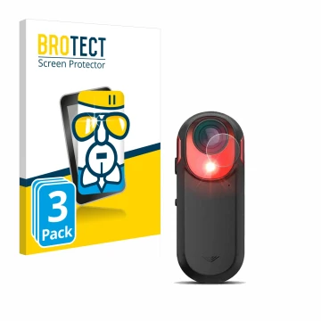 Vorderseite einer Produktverpackung mit dem Markenlogo BROTECT. Daneben ist das Gerät Garmin Varia RCT 715 mit dem zugehörigen