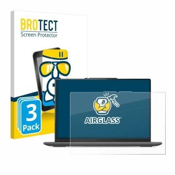 Vorderseite einer Produktverpackung mit dem Markenlogo BROTECT. Daneben ist das Gerät Lenovo Yoga Pro 9i Gen 8 16