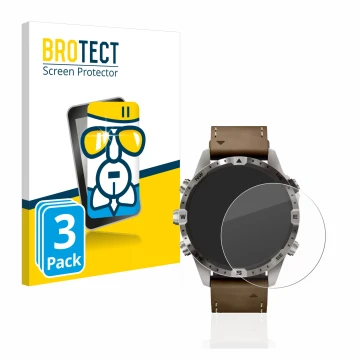 Vorderseite einer Produktverpackung mit dem Markenlogo BROTECT. Daneben ist das Gerät Garmin Marq Adventurer (Gen 2) mit dem z