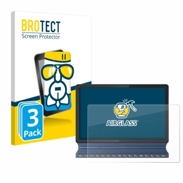 Vorderseite einer Produktverpackung mit dem Markenlogo BROTECT. Daneben ist das Gerät Lenovo IdeaPad Duet 3i Gen 8 11