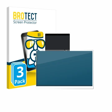 Vorderseite einer Produktverpackung mit dem Markenlogo BROTECT. Daneben ist das Gerät Dell Inspiron 14 7430 2-in-1 mit dem zug