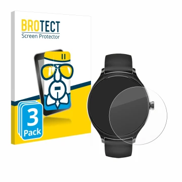 Vorderseite einer Produktverpackung mit dem Markenlogo BROTECT. Daneben ist das Gerät Pireware Harmony 4 mit dem zugehörigen D