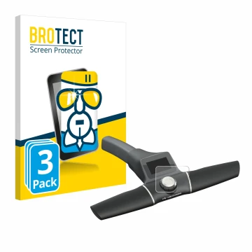 Vorderseite einer Produktverpackung mit dem Markenlogo BROTECT. Daneben ist das Gerät Motocaddy S1 Electric Trolley (2022) mit