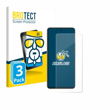 Vorderseite einer Produktverpackung mit dem Markenlogo BROTECT. Daneben ist das Gerät Vivo Y36 mit dem zugehörigen Displayschu
