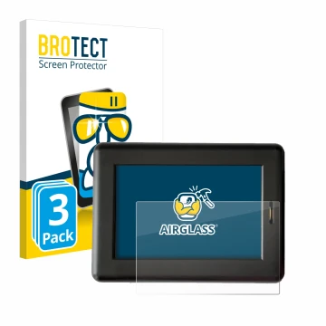 Vorderseite einer Produktverpackung mit dem Markenlogo BROTECT. Daneben ist das Gerät XC Tracer Maxx II mit dem zugehörigen Di