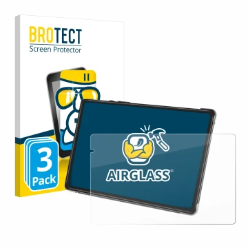 Vorderseite einer Produktverpackung mit dem Markenlogo BROTECT. Daneben ist das Gerät Yestel T13 mit dem zugehörigen Displaysc