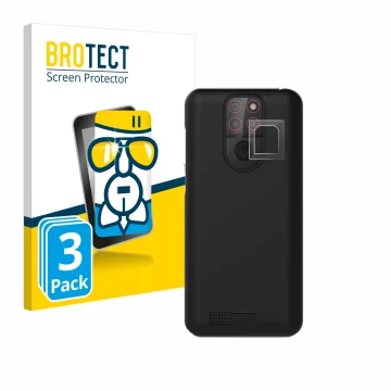 Vorderseite einer Produktverpackung mit dem Markenlogo BROTECT. Daneben ist das Gerät Emporia Smart 5 Mini (NUR Kameraschutz) 