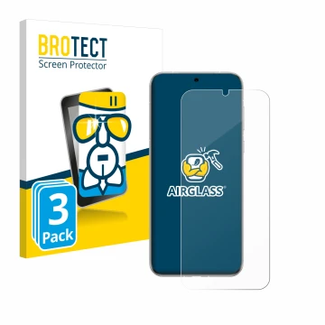 Vorderseite einer Produktverpackung mit dem Markenlogo BROTECT. Daneben ist das Gerät Huawei Pura 70 Ultra mit dem zugehörigen