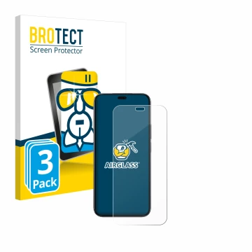 Vorderseite einer Produktverpackung mit dem Markenlogo BROTECT. Daneben ist das Gerät Honor 200 Lite mit dem zugehörigen Displ