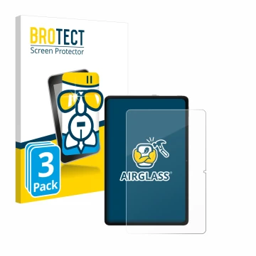 Vorderseite einer Produktverpackung mit dem Markenlogo BROTECT. Daneben ist das Gerät Xiaomi Redmi Pad Pro mit dem zugehörigen