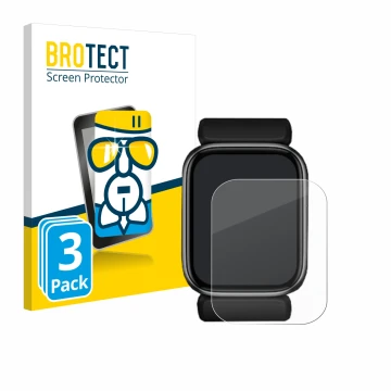 Vorderseite einer Produktverpackung mit dem Markenlogo BROTECT. Daneben ist das Gerät YHE BP Doctor Fit mit dem zugehörigen Di