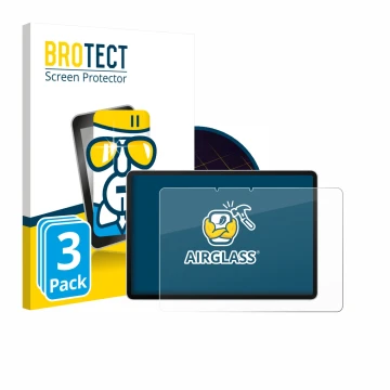 Vorderseite einer Produktverpackung mit dem Markenlogo BROTECT. Daneben ist das Gerät Huawei MatePad 11.5