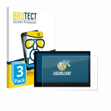 Vorderseite einer Produktverpackung mit dem Markenlogo BROTECT. Daneben ist das Gerät Wacom Movink 13 mit dem zugehörigen Disp