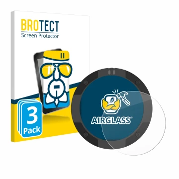 Vorderseite einer Produktverpackung mit dem Markenlogo BROTECT. Daneben ist das Gerät Beeline Moto II mit dem zugehörigen Disp