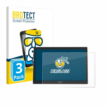 Vorderseite einer Produktverpackung mit dem Markenlogo BROTECT. Daneben ist das Gerät Zonko K118 mit dem zugehörigen Displaysc