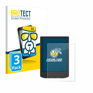 Vorderseite einer Produktverpackung mit dem Markenlogo BROTECT. Daneben ist das Gerät Vivlio Light HD Color mit dem zugehörige