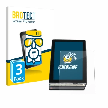 Vorderseite einer Produktverpackung mit dem Markenlogo BROTECT. Daneben ist das Gerät Renault Capture 2024 10,4