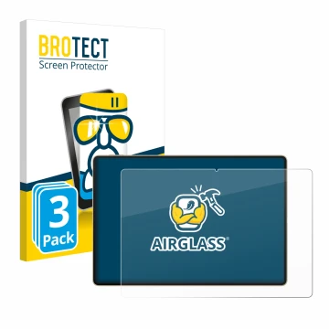 Vorderseite einer Produktverpackung mit dem Markenlogo BROTECT. Daneben ist das Gerät Huawei MatePad Pro 12.2